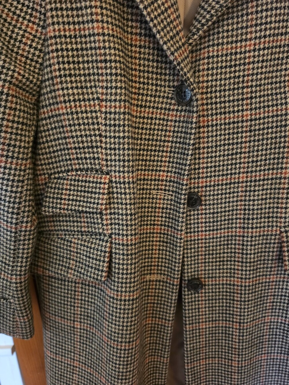 Ralph Lauren Houndstooth Coat - Picture 4 of 5